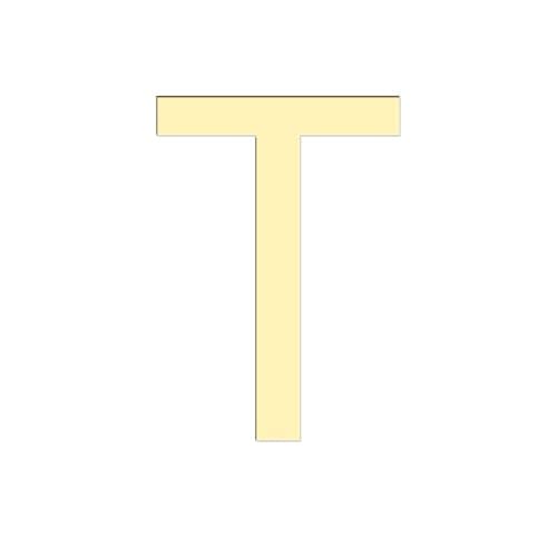 Stainless Steel 18k Gold Plated Initial Bracelet A-Z