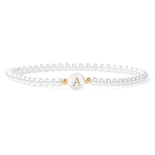 Personalized Letter Charm Bracelet for Women