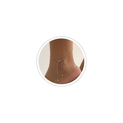 Sora Tuki Women's Waterproof Silver & Gold Anklets & Bracelets