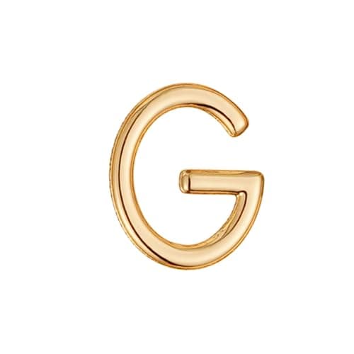 VULETO 18K Gold Plated A-Z Initial Beadedbracelet Set