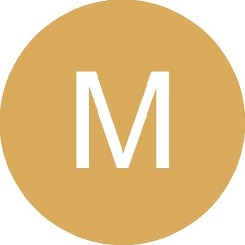 HANLI Initial Dainty Necklaces - 14k Gold Plated A-Z Personalized Monogram Necklace for Women