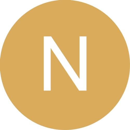 HANLI Initial Dainty Necklaces - 14k Gold Plated A-Z Personalized Monogram Necklace for Women