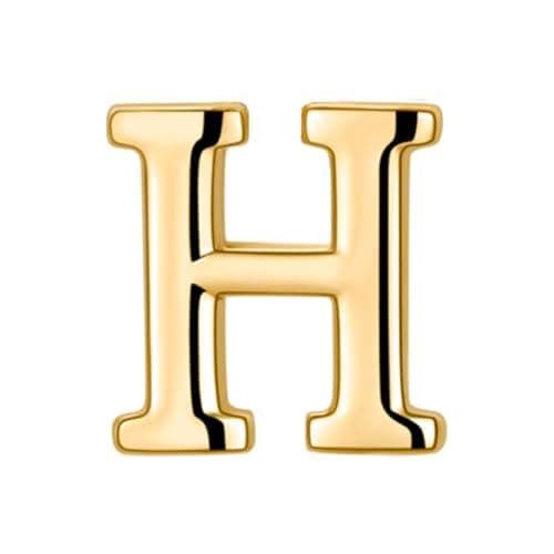 Monzo Gold Plated Initial Bracelet for Women Personalized Mothers Day Gift