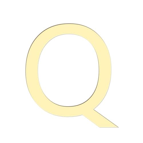 Stainless Steel 18k Gold Plated Initial Bracelet A-Z