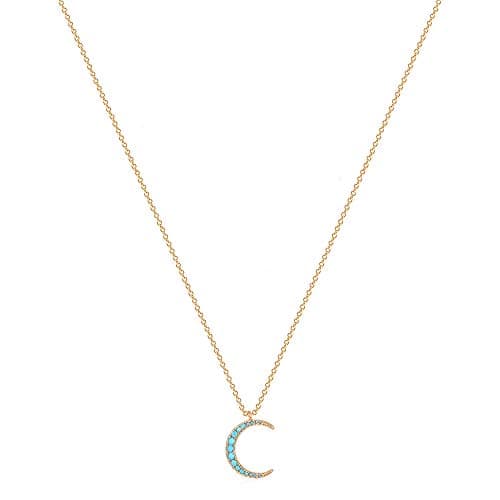 MEVECCO Handmade 18k Gold Plated Heart Arrow Layered Choker Necklace for Women