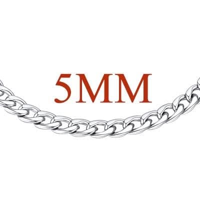 18K Gold or Rose Gold Stainless Steel Heart/Rope/Figaro/Cuban Chain Ankletbracelet, 25-30 CM