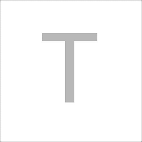 Tarsus Initial Cubic Zirconia Necklace Adjustable Chain 18" + 2"