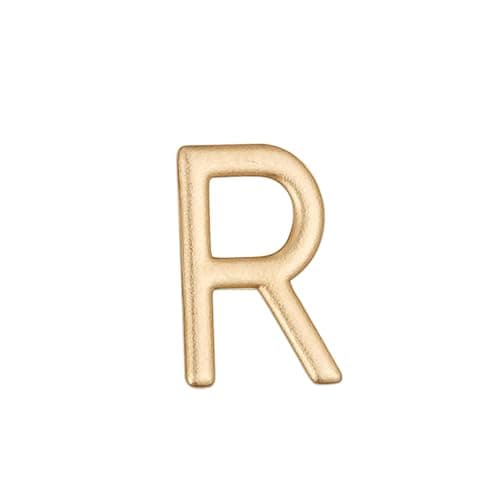 VULETO 18K Gold Plated A-Z Initial Beadedbracelet Set