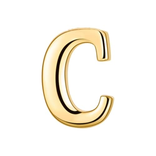 Monzo Gold Plated Initial Bracelet for Women Personalized Mothers Day Gift