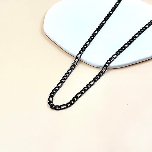 Todenb Layered Cross Necklace for Men, 18K Gold Silver Stainless Steel, 16-24 Inch