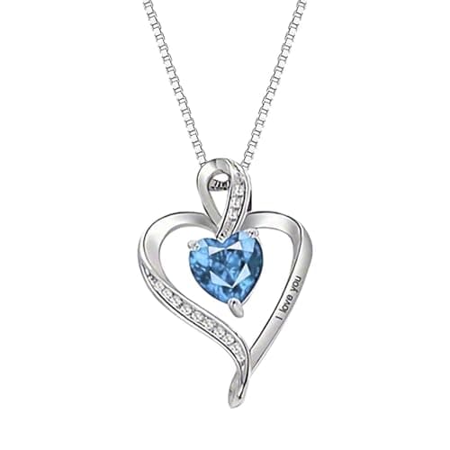 Multicolored Dainty Silver & Gold Necklaces for Women Birthday Gifts