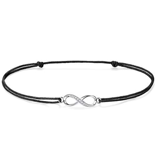 ZENI Infinity Soft Rope Anklet for Women Adjustable Love Bracelet Gifts