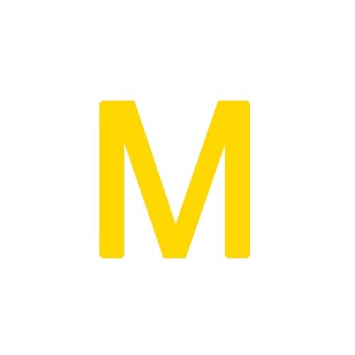 KAERN Gold Initial Letter Choker Necklace for Girls