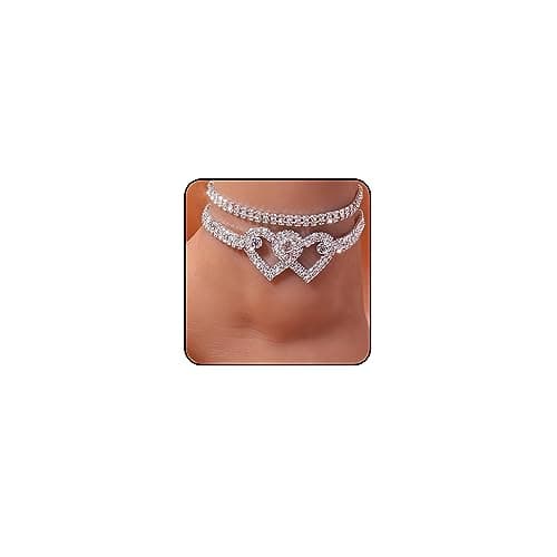 Sora Tuki Women's Waterproof Silver & Gold Anklets & Bracelets