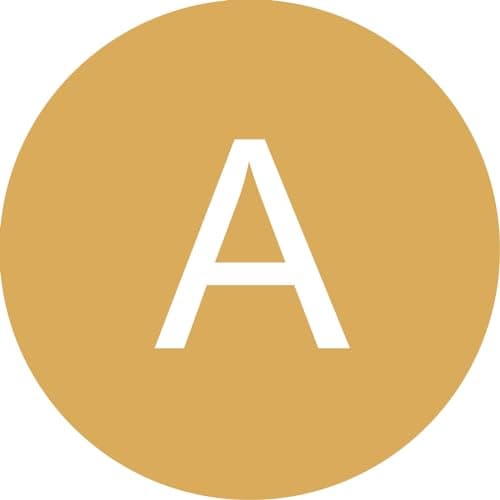 HANLI Initial Dainty Necklaces - 14k Gold Plated A-Z Personalized Monogram Necklace for Women