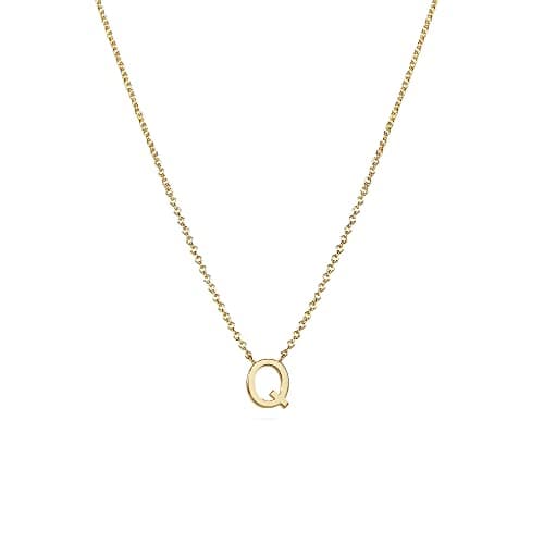 Hayopi Gold Plated Personalized Initial Choker Necklace for Women