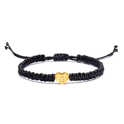 Customized Initial Bracelets for Women, Teens, Couples, Families