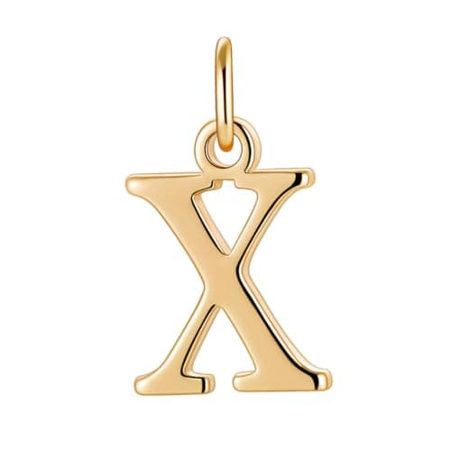 Turandoss Dainty 18K Gold Plated Initial Bracelet