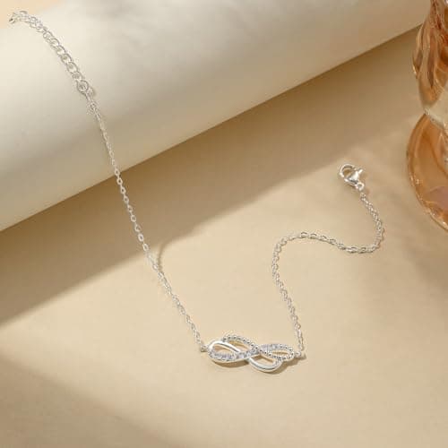 VIROMY Gold Plated Pearls Anklet for Women