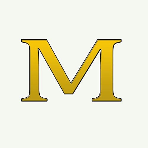 Personalized 18K Gold Plated Stainless Steel Monogram Initial Choker Necklace for Women
