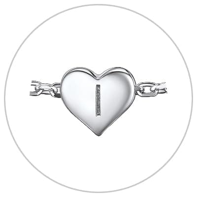 Silvora Initial Bracelets for Women