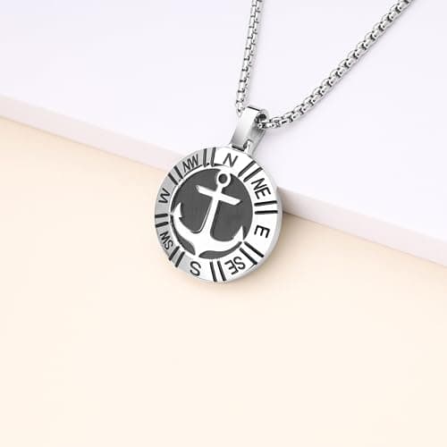 GAVU Stainless Steel Surfer Necklace for Men
