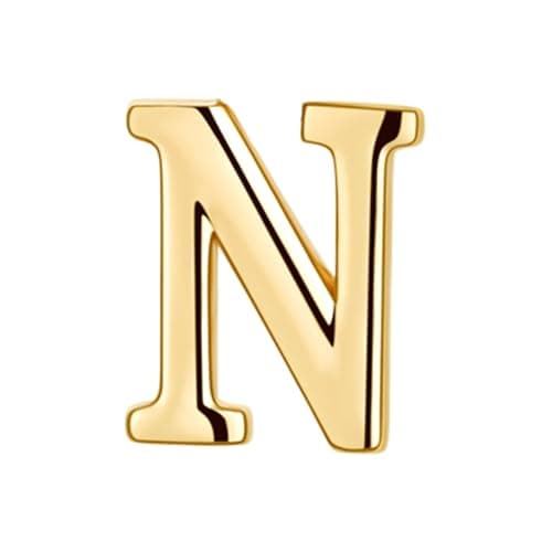 Monzo Gold Plated Initial Bracelet for Women Personalized Mothers Day Gift