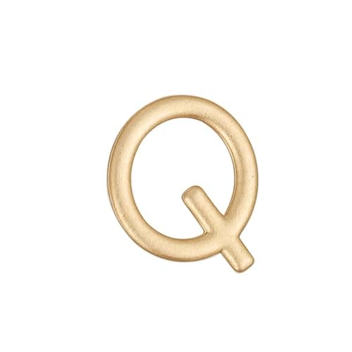 VULETO 18K Gold Plated A-Z Initial Beadedbracelet Set