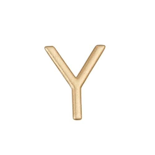 VULETO 18K Gold Plated A-Z Initial Beadedbracelet Set