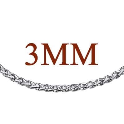 18K Gold or Rose Gold Stainless Steel Heart/Rope/Figaro/Cuban Chain Ankletbracelet, 25-30 CM