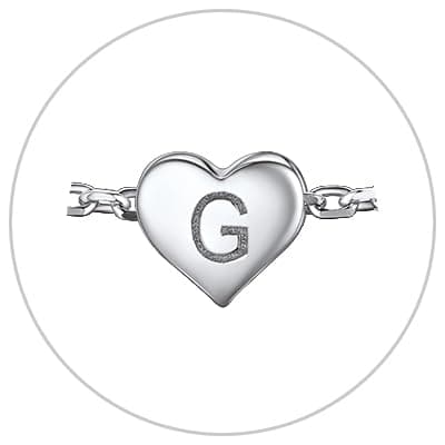 Silvora Initial Bracelets for Women