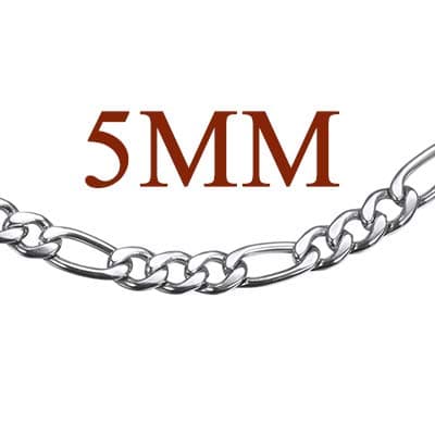 18K Gold or Rose Gold Stainless Steel Heart/Rope/Figaro/Cuban Chain Ankletbracelet, 25-30 CM