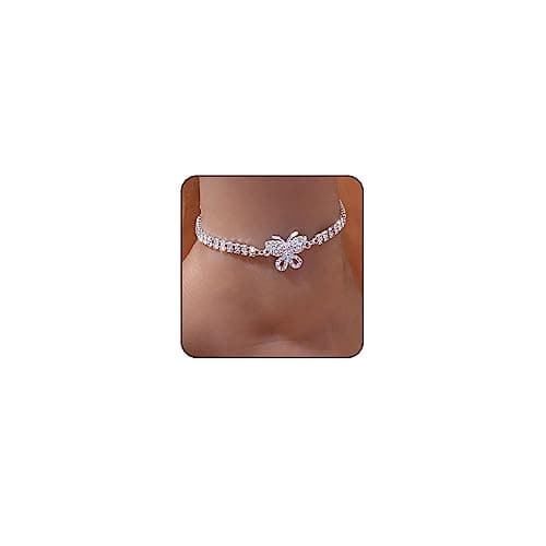 Sora Tuki Women's Waterproof Silver & Gold Anklets & Bracelets