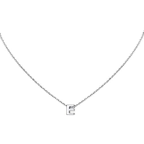 MOMOL Women's Stainless Steel Initial Necklace Personalized Name NecklaceSetBranchting
