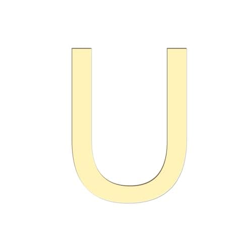Stainless Steel 18k Gold Plated Initial Bracelet A-Z