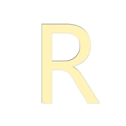 Stainless Steel 18k Gold Plated Initial Bracelet A-Z