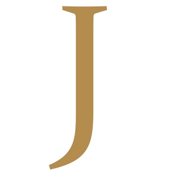 MOMOL Heart Initial 18K Gold Plated Charm Bracelet for Women