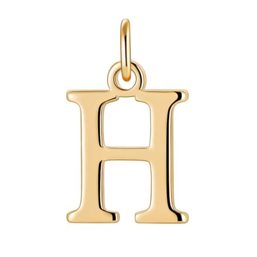 Turandoss Dainty 18K Gold Plated Initial Bracelet