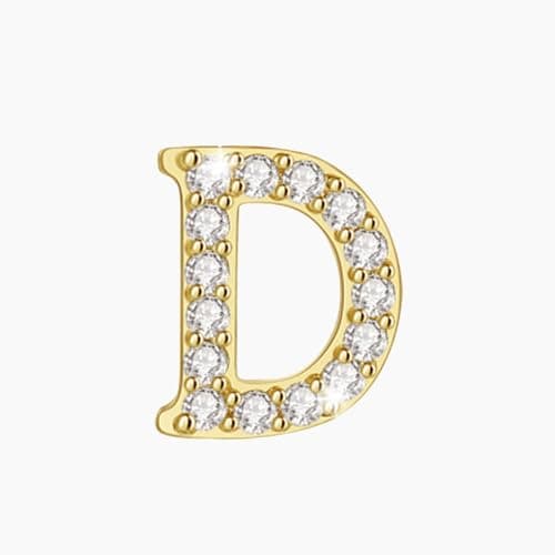 Turandoss Gold Heart Initial Necklace for Women