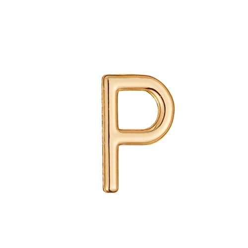 VULETO 18K Gold Plated A-Z Initial Beadedbracelet Set