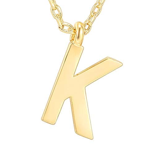 PavoI 14K Gold Plated Initial Necklace for Women