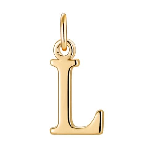 Turandoss Dainty 18K Gold Plated Initial Bracelet