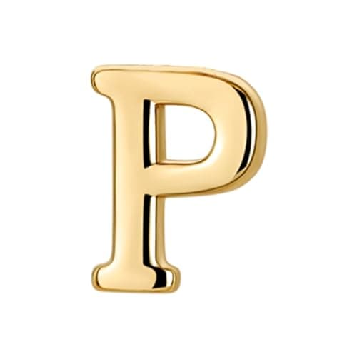 Monzo Gold Plated Initial Bracelet for Women Personalized Mothers Day Gift