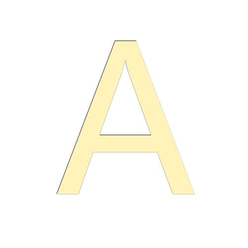 Stainless Steel 18k Gold Plated Initial Bracelet A-Z