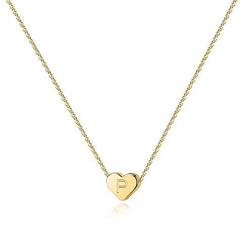 PavoI 14K Gold Plated Tiny Heart Necklace | Personalized Choker for Women
