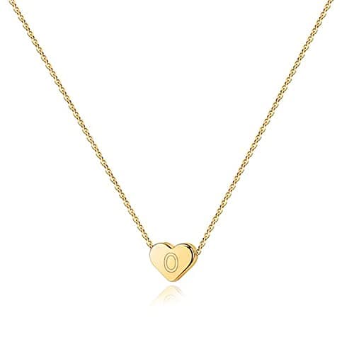 PavoI 14K Gold Plated Tiny Heart Necklace | Personalized Choker for Women