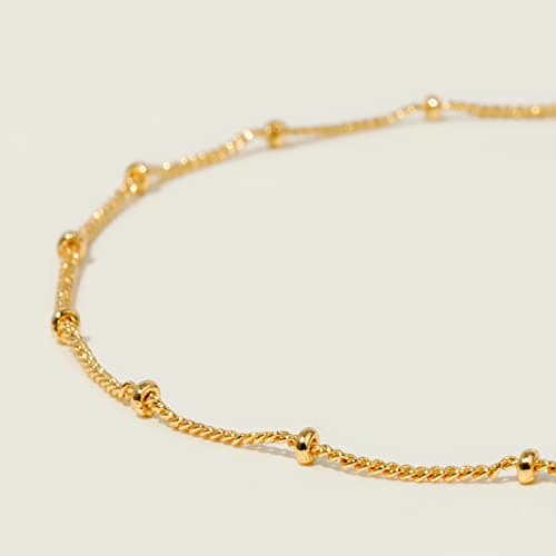 MEVECCO Gold Plated Boho Anklet for Women Beach Jewelry