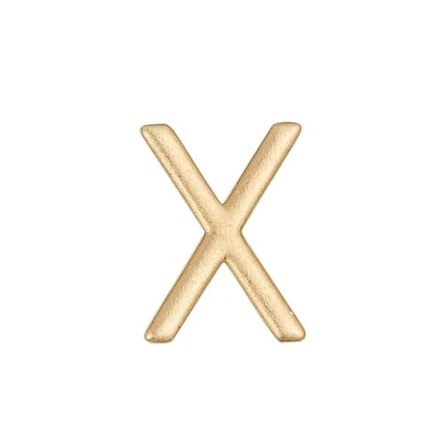VULETO 18K Gold Plated A-Z Initial Beadedbracelet Set