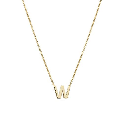 Hayopi Gold Plated Personalized Initial Choker Necklace for Women