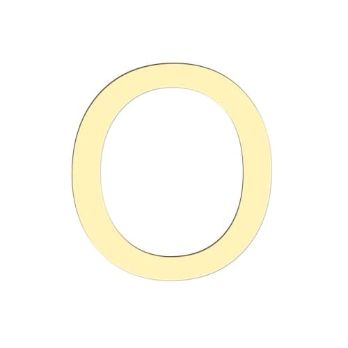Stainless Steel 18k Gold Plated Initial Bracelet A-Z